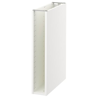 METOD Base cabinet frame, white, 15x60x80 cm