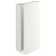 METOD Base cabinet, white/Aspudden light grey, 15x60x80 cm