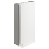METOD Base cabinet, white/Bodbyn grey, 15x60x80 cm