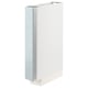 METOD Base cabinet, white/Kallarp light grey-blue, 15x60x80 cm