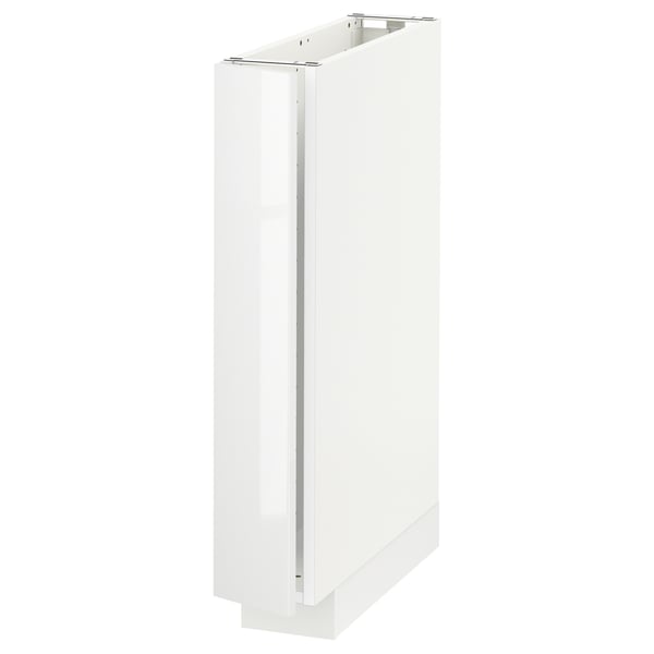 METOD Base cabinet, white/Ringhult white, 15x60x80 cm