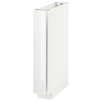 METOD Base cabinet, white/Ringhult white, 15x60x80 cm