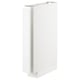 METOD Base cabinet, white/Voxtorp high-gloss/white, 15x60x80 cm