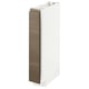 METOD Base cabinet, white/Voxtorp walnut effect, 15x60x80 cm