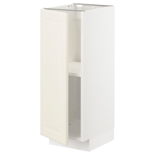 METOD kitchen cabinet, white, rectangular, with adjustable shelves, minimalistic design.