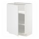 METOD Base cabinet with shelves, white/Stensund white, 60x41x80 cm