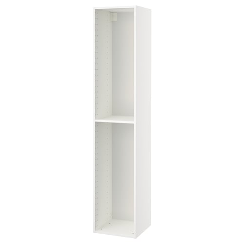 METOD high frame, white, 40x41x200 cm IKEA