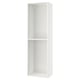 Option: METOD High cabinet frame, white, 60x41x200 cm
