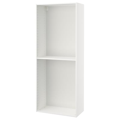 METOD High cabinet frame, white, 80x41x200 cm