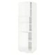 Option: METOD High cabinet with shelves/3 doors, white/Ringhult white, 60x60x200 cm