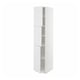 METOD High cabinet with shelves/3 doors, white/Stensund white, 40x60x200 cm