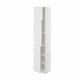 METOD High cabinet with shelves/3 doors, white/Stensund white, 40x41x200 cm