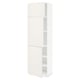 METOD High cabinet with shelves/3 doors, white/Veddinge white, 60x41x200 cm