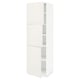 METOD High cabinet with shelves/3 doors, white/Veddinge white, 60x60x200 cm