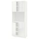 METOD High cabinet with shelves/4 doors, white/Ringhult white, 80x41x200 cm