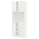 METOD High cabinet with shelves/4 doors, white/Veddinge white, 80x41x200 cm