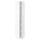 METOD High cabinet with shelves, white Enköping/white wood effect, 40x41x200 cm