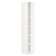 METOD High cabinet with shelves, white/Veddinge white, 40x41x200 cm