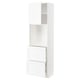 METOD / MAXIMERA High cabinet w shelves/2 drawers, white Enköping/white wood effect, 60x41x200 cm