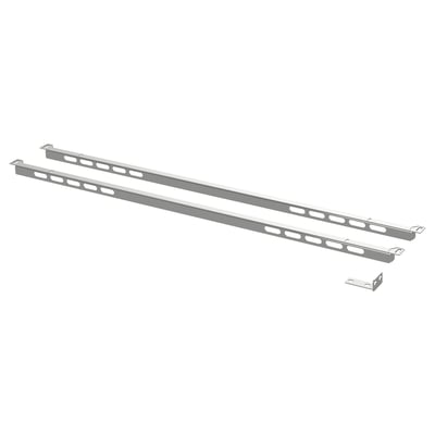 METOD Reinforced ventilated top rail, galvanised, 90 cm