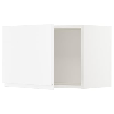 METOD Wall cabinet, white/Voxtorp high-gloss/white, 60x37x40 cm