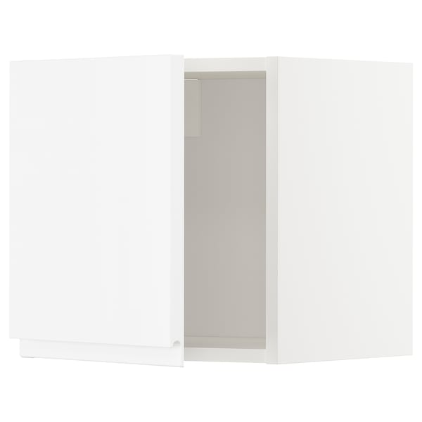 METOD Wall cabinet, white/Voxtorp high-gloss/white, 40x37x40 cm