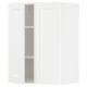 METOD Wall cabinet with shelves/2 doors, white Enköping/white wood effect, 60x37x80 cm