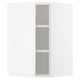 METOD Wall cabinet with shelves, white/Voxtorp high-gloss/white, 40x37x60 cm