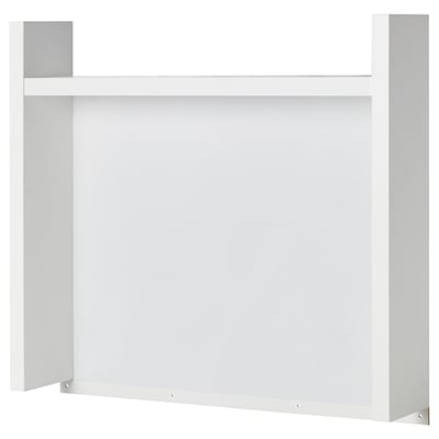MICKE Add-on unit high, white, 73x65 cm