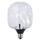 MOLNART LED bulb E26 240 lumen, tube-shaped white/clear glass, 120 mm