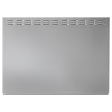 MOLNFRITT panel, silver, rectangular, smooth surface.