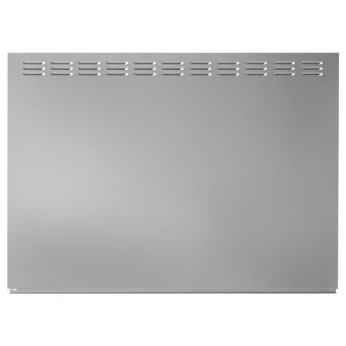MOLNFRITT panel, silver, rectangular, smooth surface.