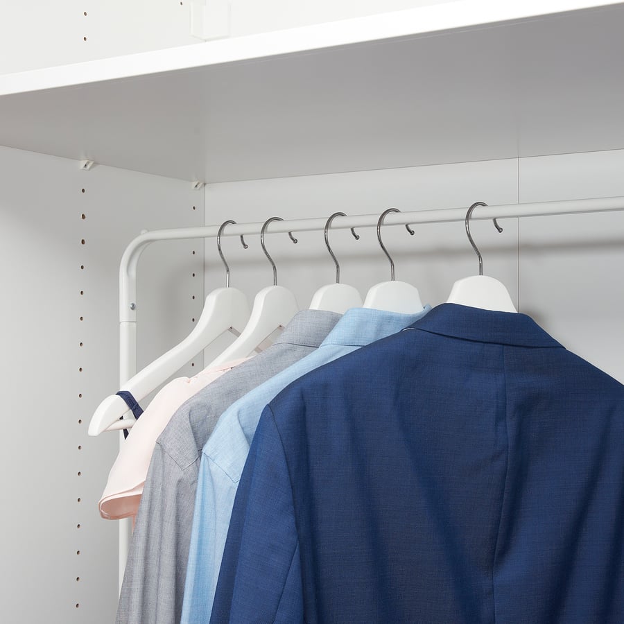MULIG clothes rack, white, 74x90 cm IKEA