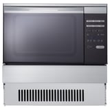 MUMSIG LP Gas oven with microwave function, stainless steel, 60x53 cm