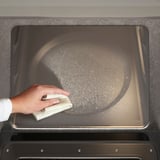 MUMSIG LP Gas oven with microwave function, stainless steel, 60x53 cm