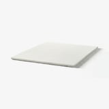 NÄSFJÄLLET Mattress pad, white, 140x200 cm