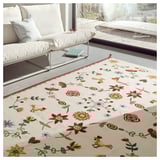 NICKGRÄS Rug, flatwoven, multicolour/handmade, 200x300 cm