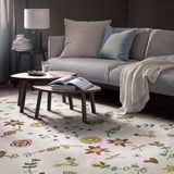 NICKGRÄS Rug, flatwoven, multicolour/handmade, 200x300 cm