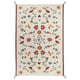 Option: NICKGRÄS Rug, flatwoven, multicolour/handmade, 200x300 cm