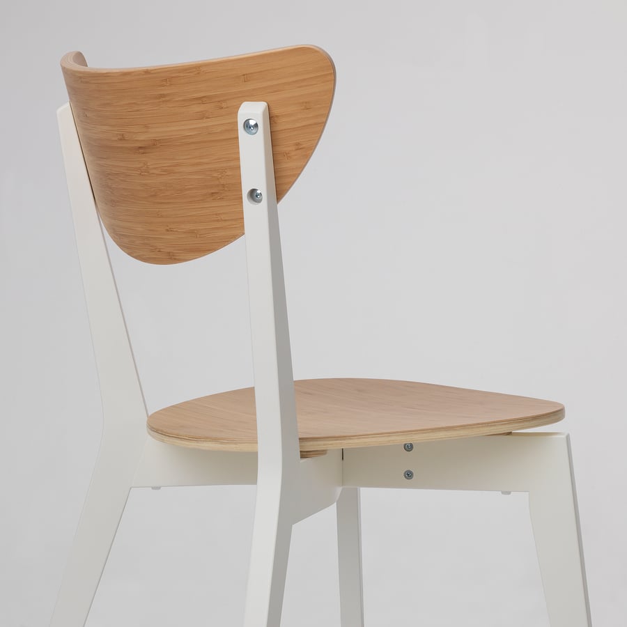 NORDMYRA Chair, bamboo/white - IKEA