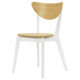 NORDMYRA chair, bamboo/white - IKEA