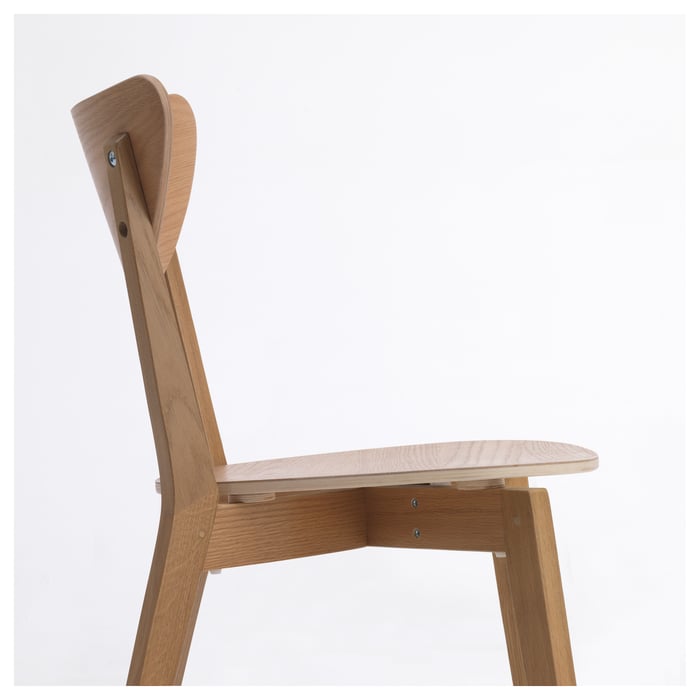 NORDMYRA chair, oak - IKEA