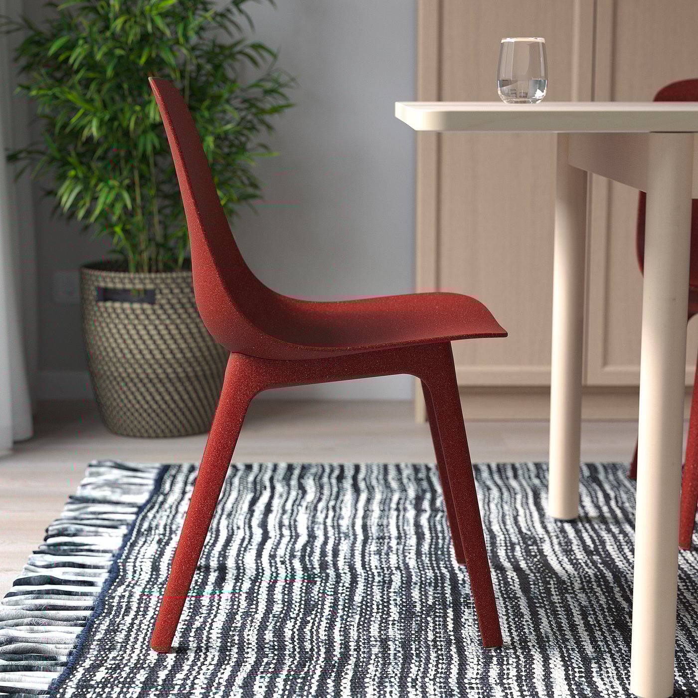 ODGER chair, red - IKEA