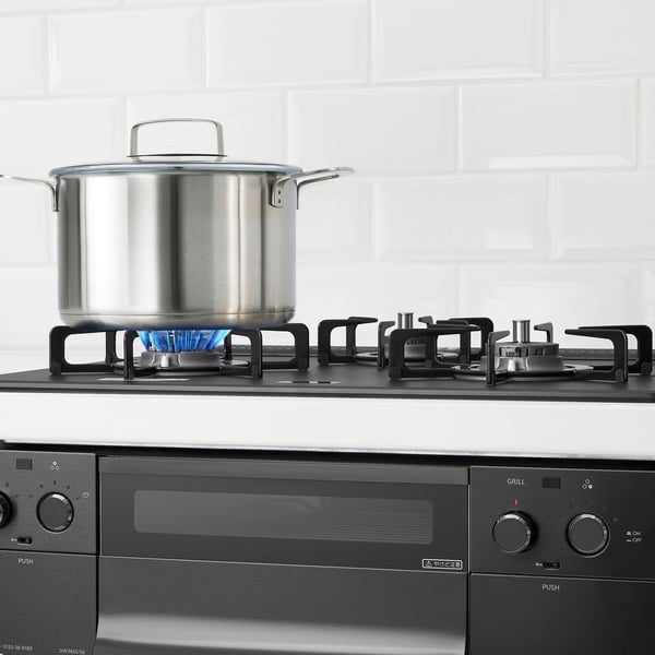 ÖSSJÖ LPG gas hob with fish grill, 59 cm