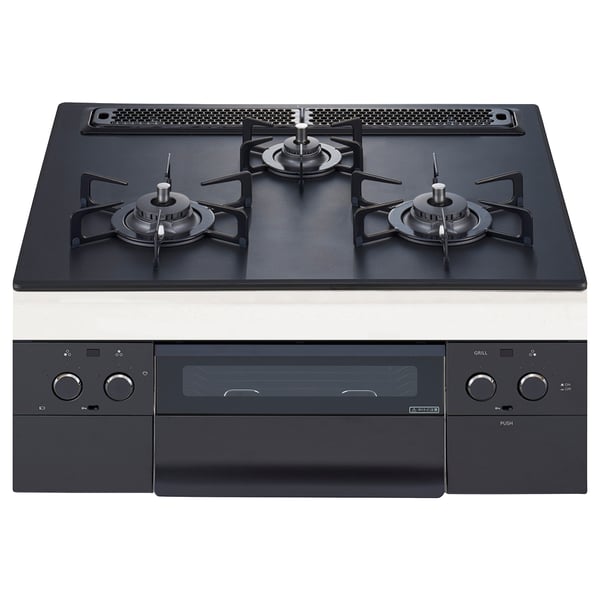 ÖSSJÖ Natural gas 13A12A hob w fish grill, 59 cm