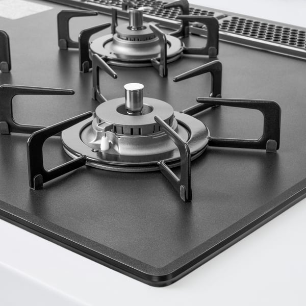ÖSSJÖ Natural gas 13A12A hob w fish grill, 59 cm