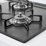 ÖSSJÖ Natural gas 13A12A hob w fish grill, 59 cm