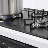 ÖSSJÖ Natural gas 13A12A hob w fish grill, 59 cm