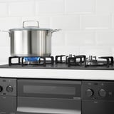 ÖSSJÖ Natural gas 13A12A hob w fish grill, 59 cm