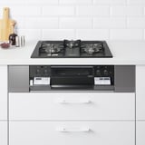 ÖSSJÖ Natural gas 13A12A hob w fish grill, 59 cm